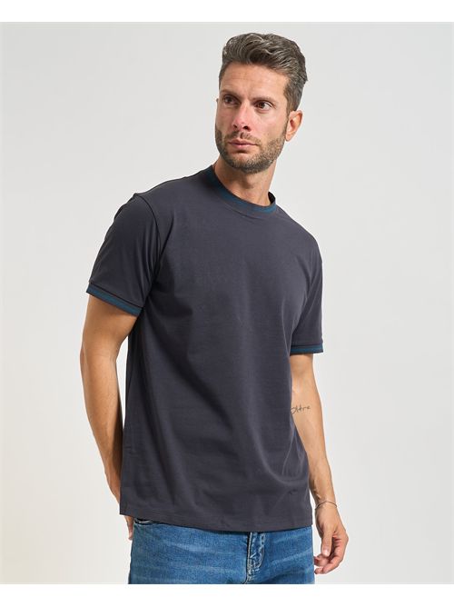 Men's Armani Exchange T-shirt with contrast profile ARMANI EXCHANGE | XM001467-AF10356UB101